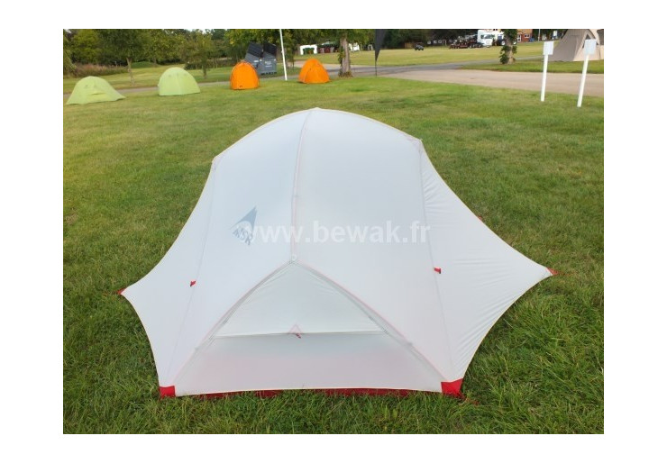 Hubba Hubba NX Gris : Tente de randonnée pour 2 personnes MSR