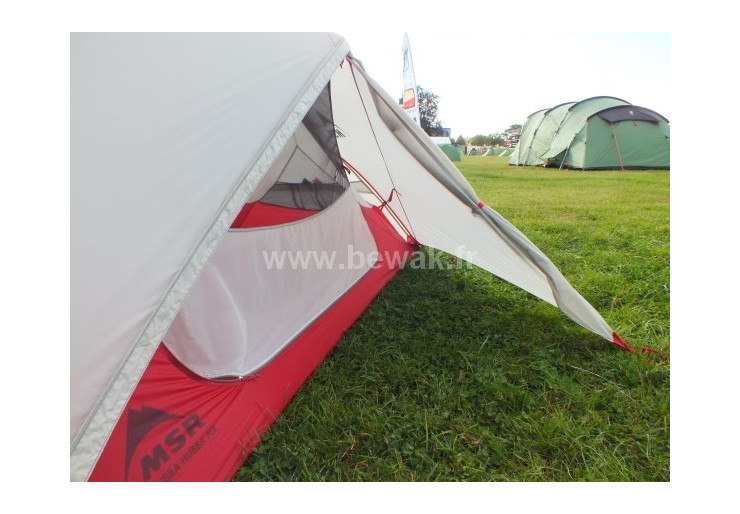 Hubba Hubba NX Gris : Tente de randonnée pour 2 personnes MSR