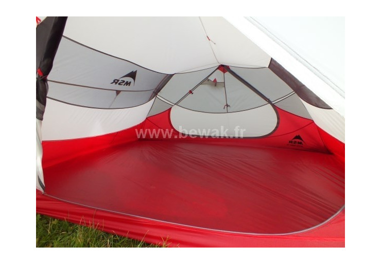 Tente de randonnée MSR Mutha Hubba NX Vert - Confort et légèreté pour 3 personnes
