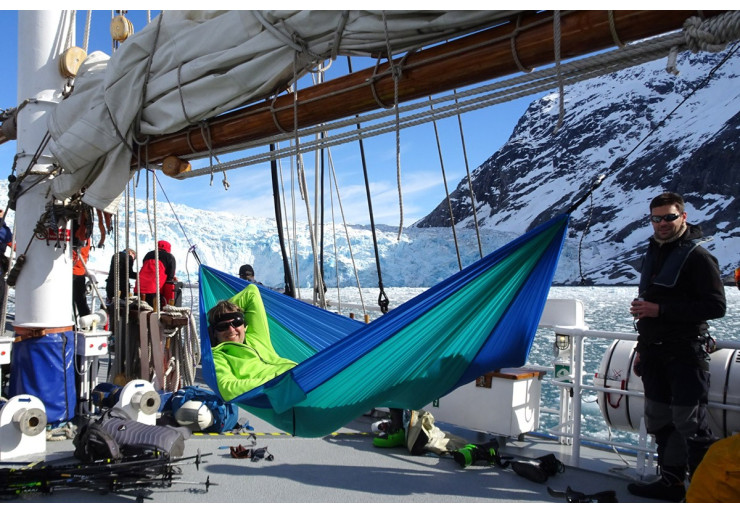 Hamac ultra-léger Adventure Ice-blue Amazonas
