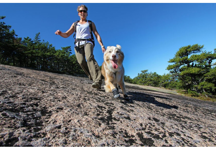 Bottines chien Ruffwear Grip Trex Rouge