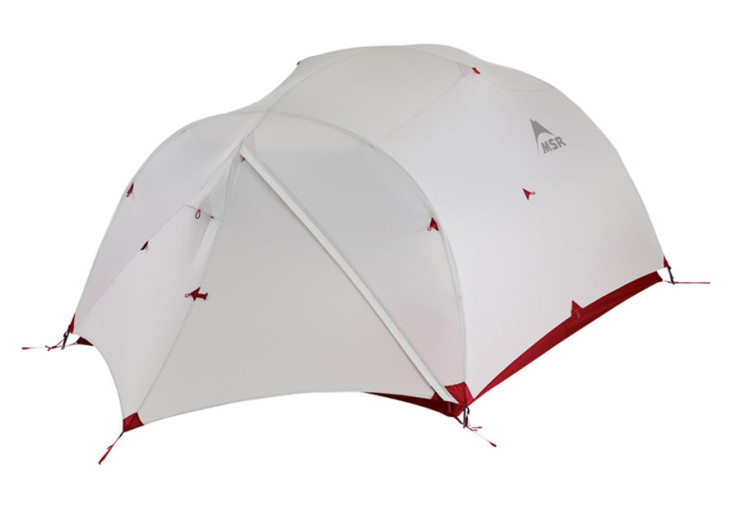 MSR Mutha Hubba NX Grise : Tente de Randonnée 3 Personnes Légère et Confortable