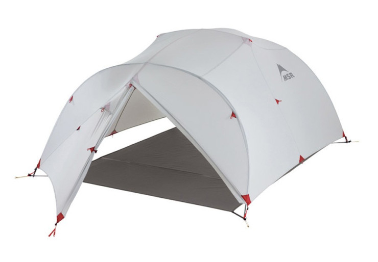 MSR Mutha Hubba NX Grise : Tente de Randonnée 3 Personnes Légère et Confortable