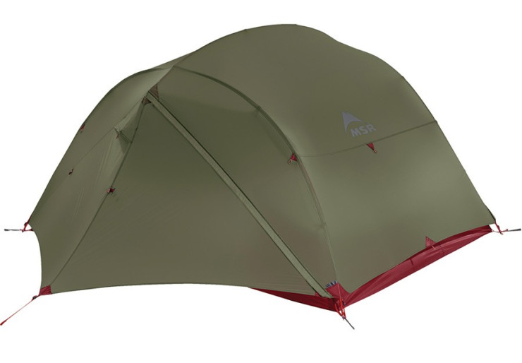 Tente de randonnée MSR Mutha Hubba NX Vert - Confort et légèreté pour 3 personnes
