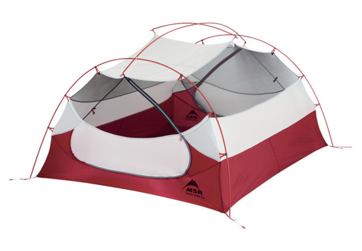 Tente de randonnée MSR Mutha Hubba NX Vert - Confort et légèreté pour 3 personnes