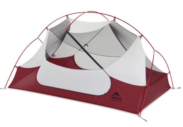 Hubba Hubba NX Gris : Tente de randonnée pour 2 personnes MSR