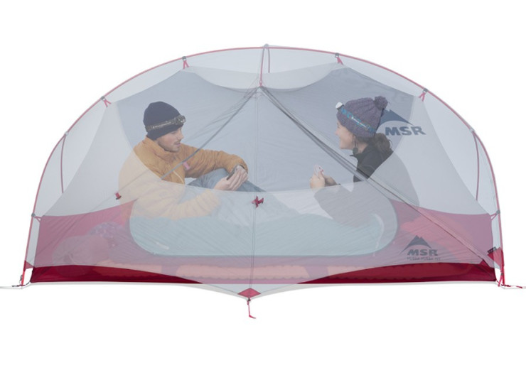 Hubba Hubba NX Gris : Tente de randonnée pour 2 personnes MSR