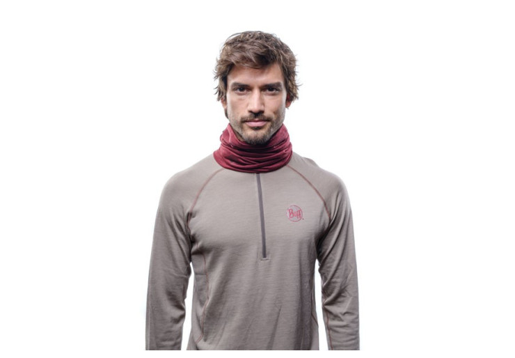 Tour de cou Lightweight Merino Solid Black Buff