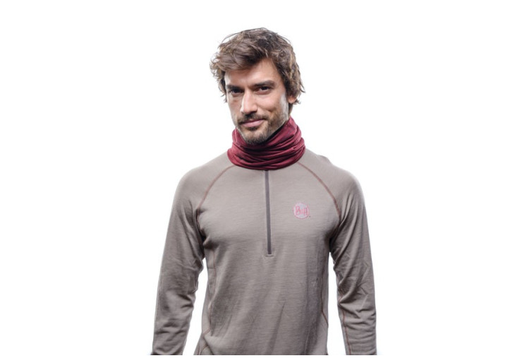 Tour de cou Lightweight Merino Solid Black Buff