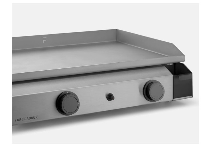 Plancha Base Gaz 60 Chassis Inox Forge Adour