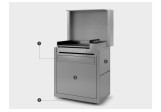 Chariot Forge Adour Premium Inox fermé 75