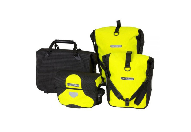 Ortlieb Sport Roller High Visibility Jaune / Noir (paire)