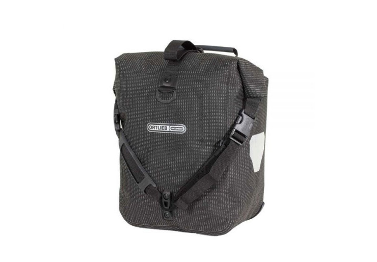 Ortlieb Sport Roller High Visibility Noir (paire)