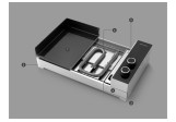Plancha à gaz Forge Adour Premium 75 acier - 10/15 personnes