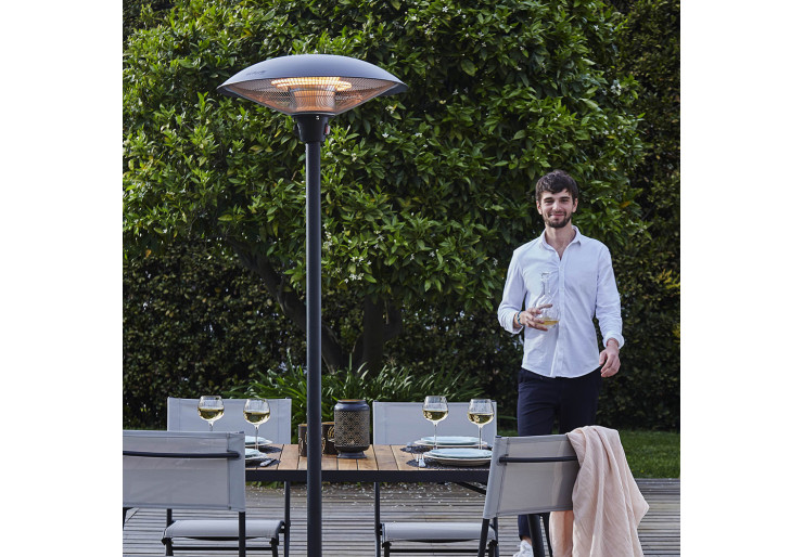 Chauffage d'extérieur Milan Noir Favex