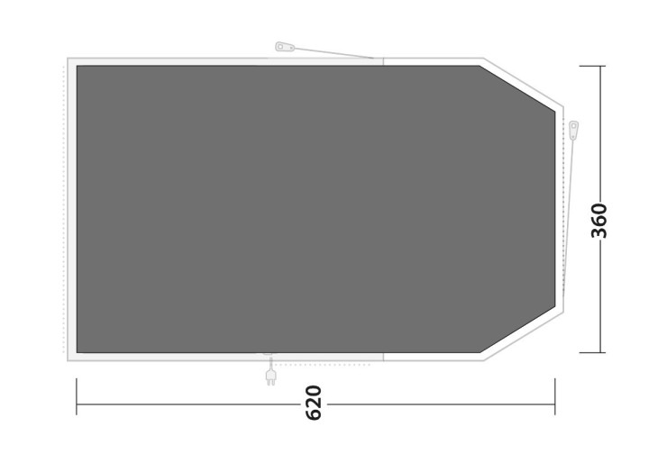 Tapis de protection Outwell Norwood 6