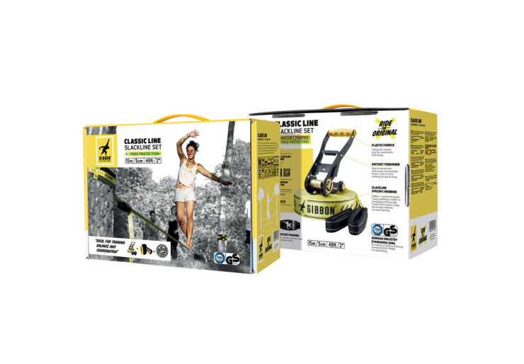 Slackline Classic Line Treewear Set Gibbon