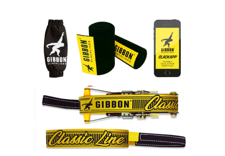 Slackline Classic Line Treewear Set Gibbon