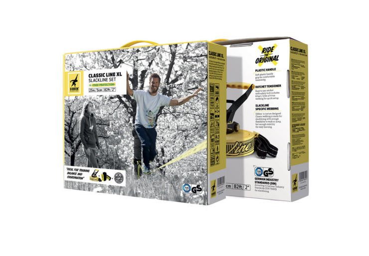 Slackline Classic Line XL Treewear Set Gibbon
