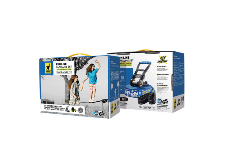 Slackline Fun Line Treewear Set Gibbon