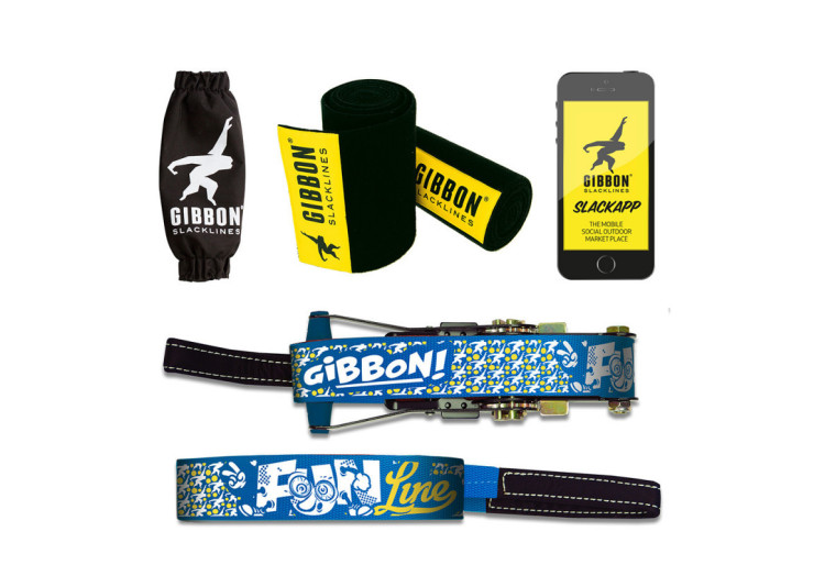 Slackline Fun Line Treewear Set Gibbon