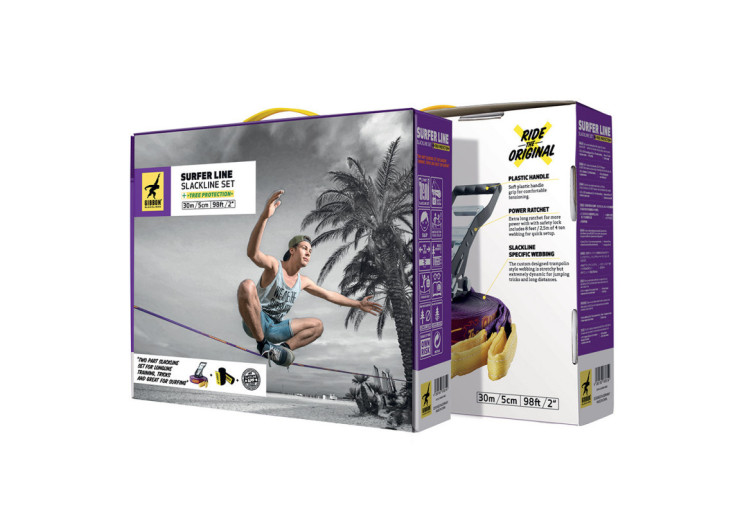 Slackline Surfer Line Treewear Set Gibbon
