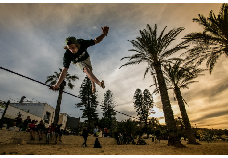 Slackline Surfer Line Treewear Set Gibbon