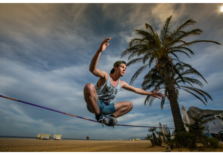 Slackline Surfer Line Treewear Set Gibbon