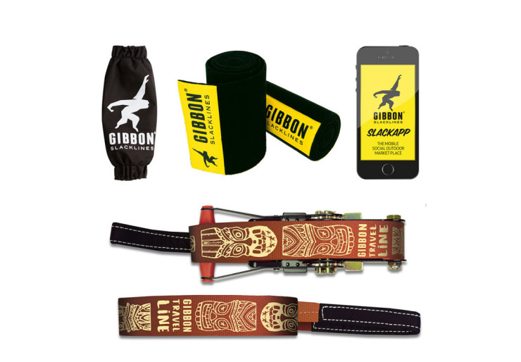 Slackline Travel Line Treewear Set Gibbon