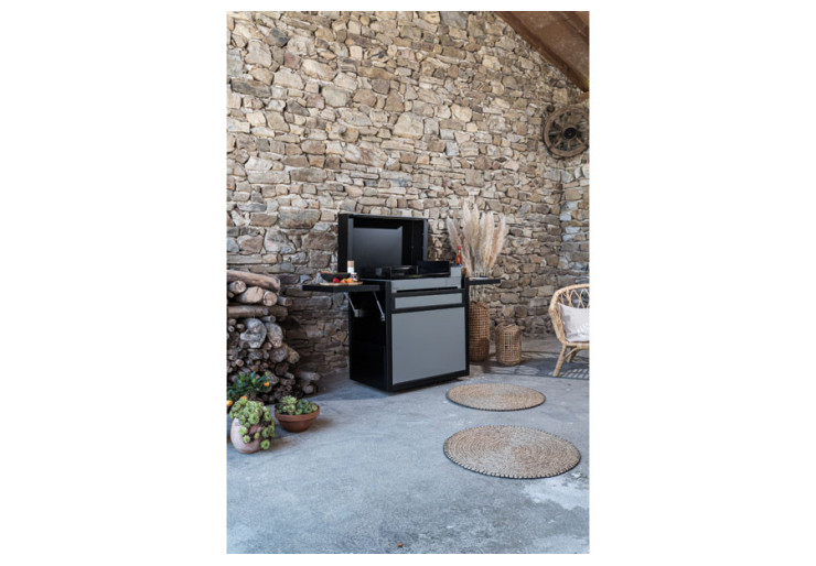 Capot Acier Forge Adour pour Chariot plancha Premium 60