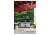 Plancha et Grill Combi Acier Forge Adour pour 15/20 personnes