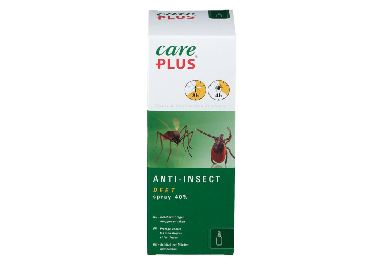 Vaporisateur anti-insecte Care Plus Deet Spray 40% 100ml