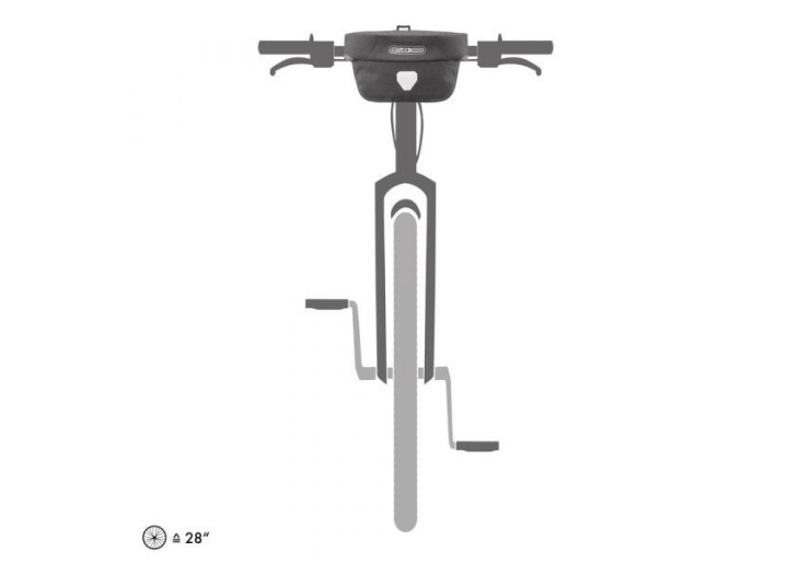 Sacoche de guidon Ortlieb Ultimate 6 Urban Pepper