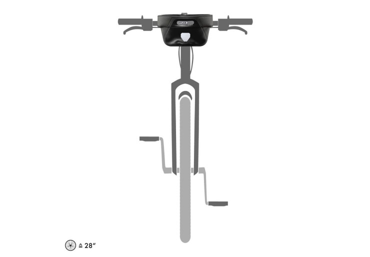Sacoche de guidon Ortlieb Ultimate 6 S Classic Noir
