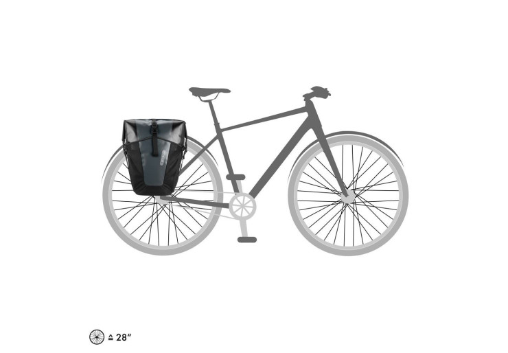 Sacoches de vélo arrière Ortlieb Back-Roller Pro Classic Noir