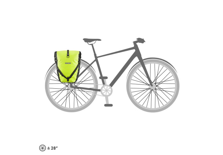 Sacoche de vélo Ortlieb Back-Roller High Visibility Jaune (Unité)