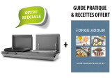 Combi Plancha 60 et Gril 60 Chassis Acier Forge Adour