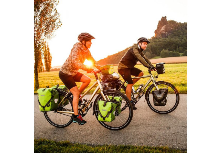 Sacoches de vélo arrière Ortlieb Back-Roller Plus Granite