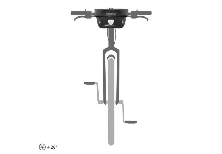 Sacoche de guidon Ortlieb Ultimate 6 S (5L) Free Noir