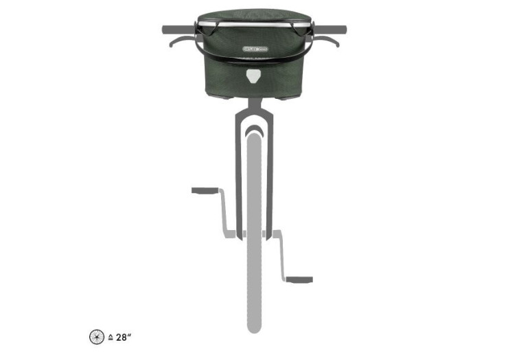 Panier de guidon Ortlieb Up-town Urban Pepper