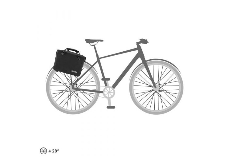 Ortlieb Office-bag QL2.1 Free Noir M (21L)