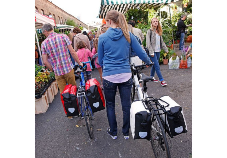 Sacoches de vélo Ortlieb Back-Roller City Blanc (paire)