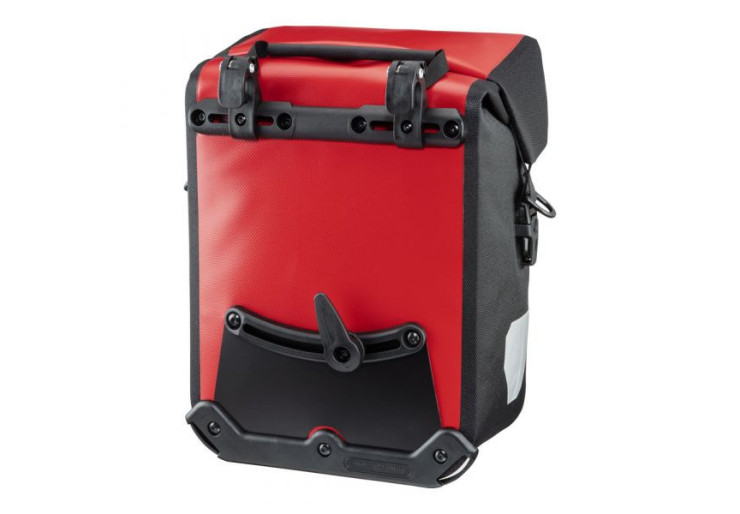 Ortlieb Sport Roller City Rouge / Noir (paire)