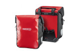 Ortlieb Sport Roller City Rouge / Noir (paire)
