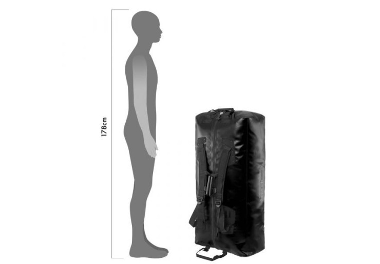 Sac de voyage étanche Ortlieb Big-Zip Noir
