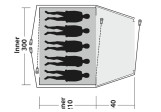 Tente de camping Outwell Cloud 5 