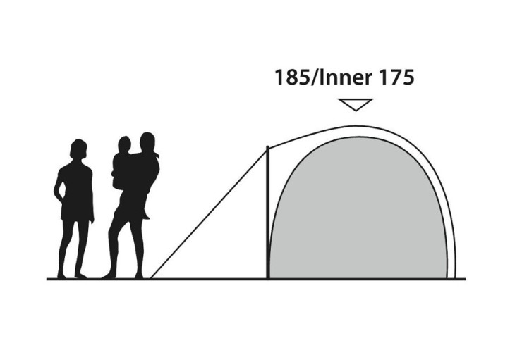 Tente de camping Outwell Cloud 5 