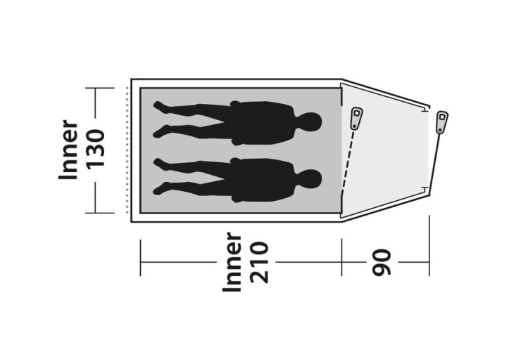 Tente de camping Outwell Earth 2 