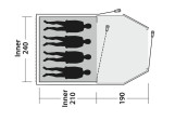 Tente de camping Outwell Earth 4 
