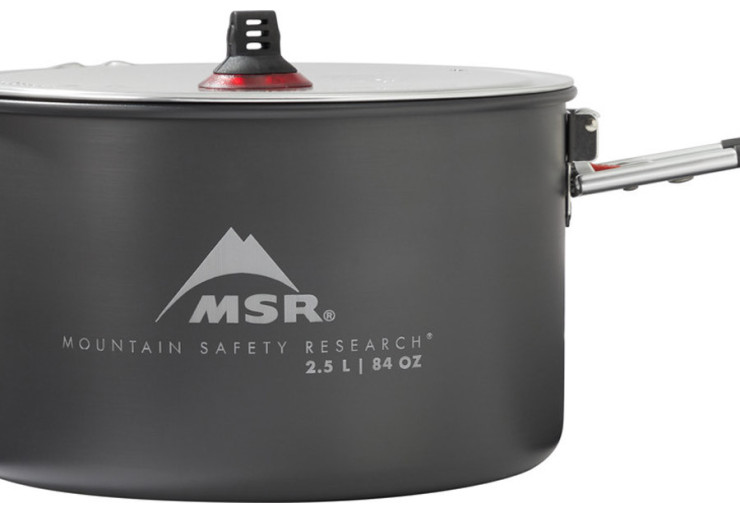 Popote MSR avec 2 casseroles revêtement céramique antiadhésif